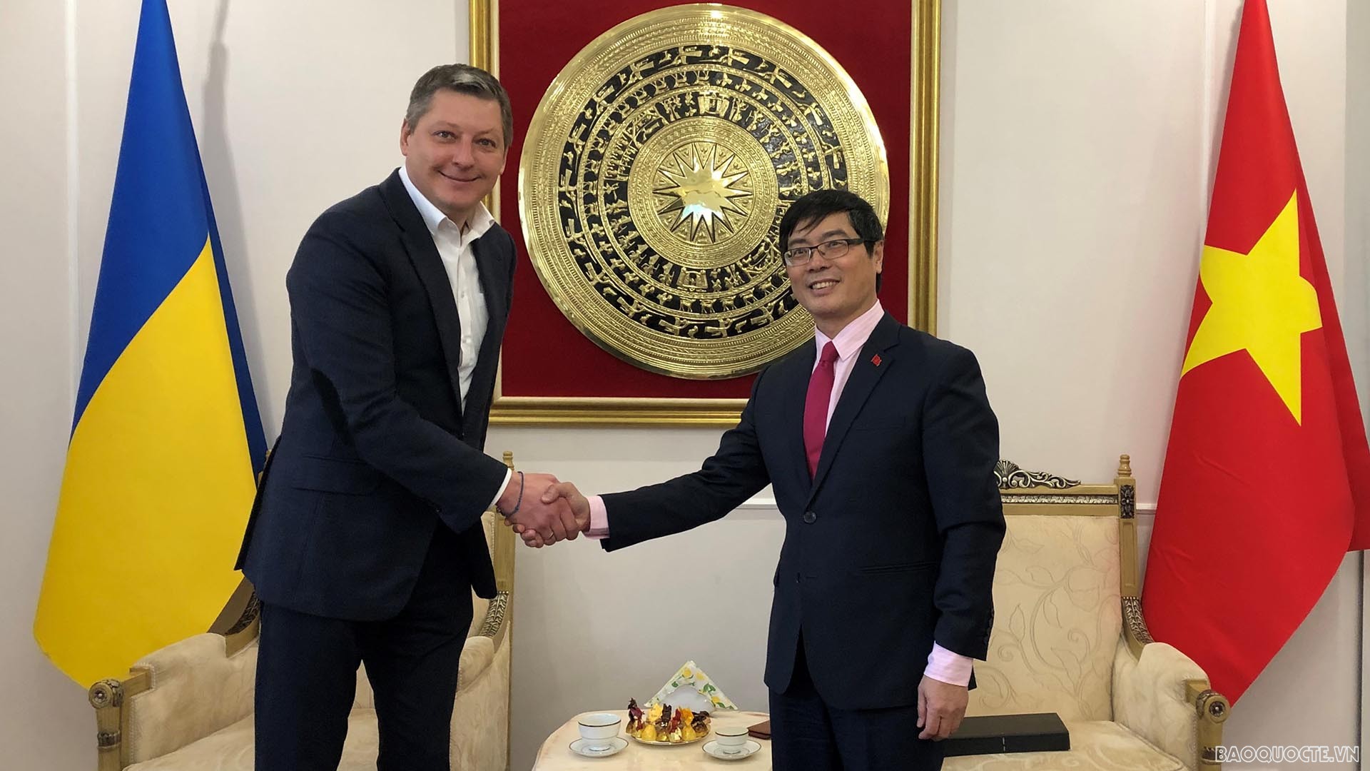 Vietnamese Ambassador to Ukraine receives Shevchenko District Chief